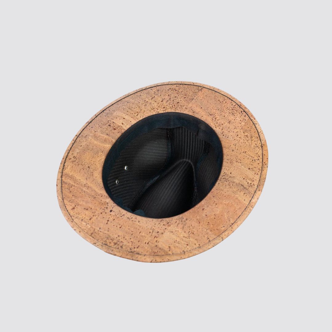 Natural Cork Cowboy Hat - Tabacco, Brown, Natural or Black