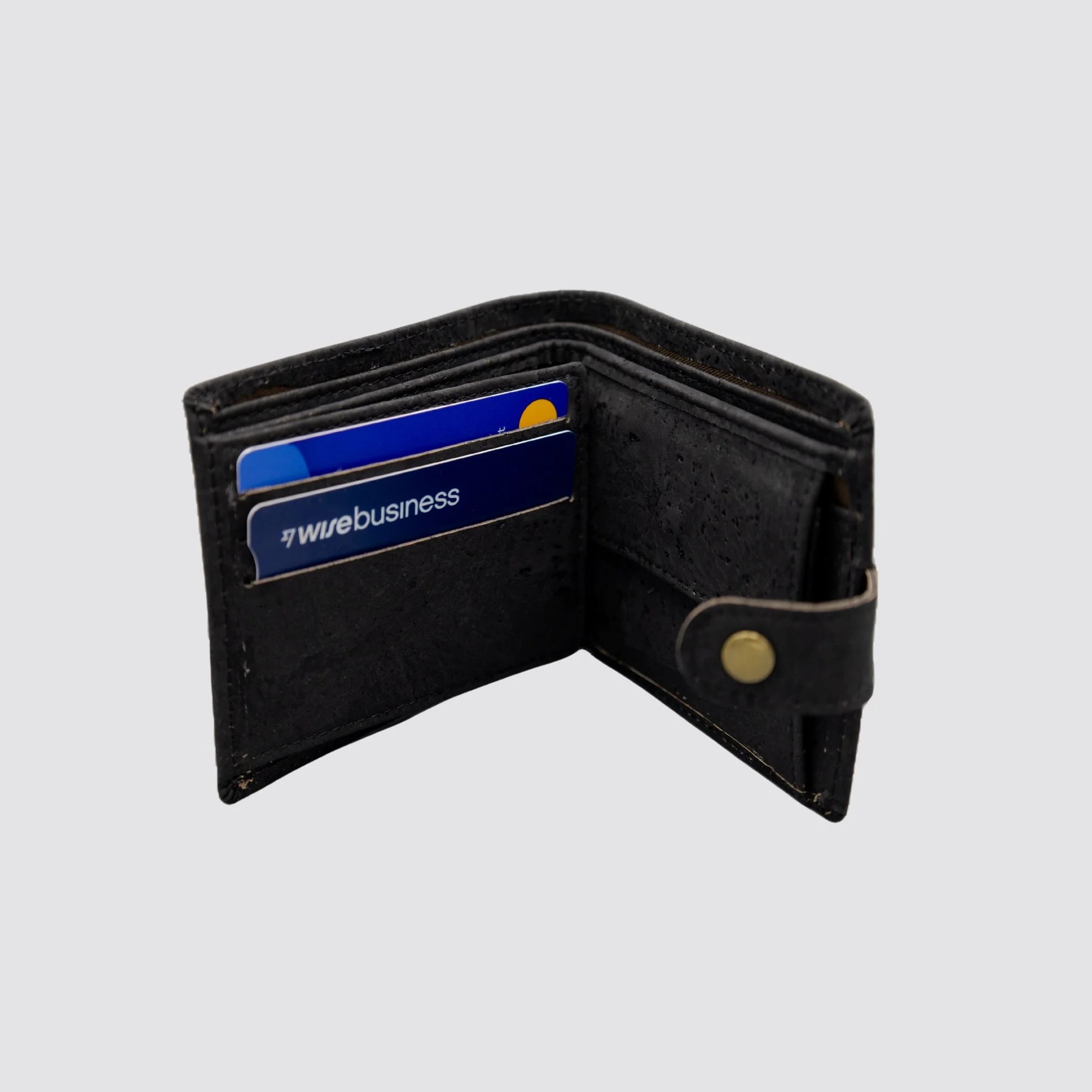 Men's Black Cork Wallet