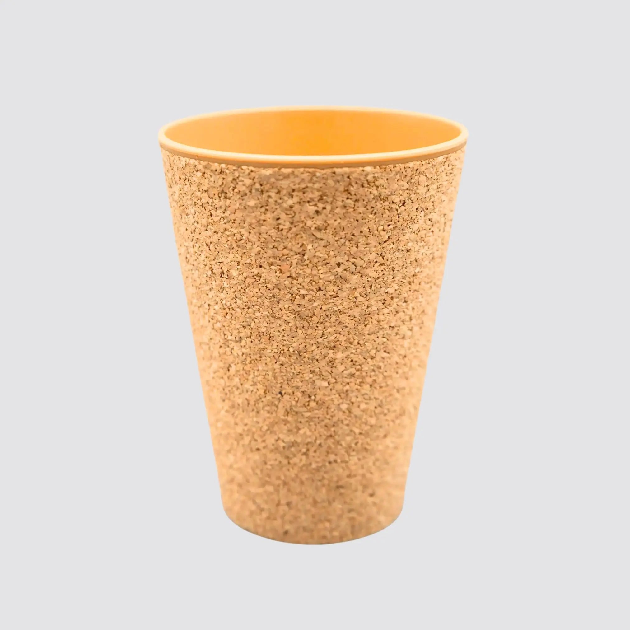 350ml thermal cup with a natural cork grip and dispenser lid.