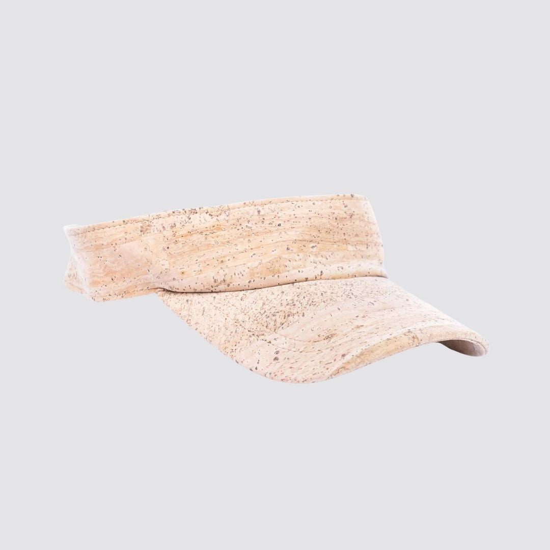 Natural cork sun visor cap One Size Fits All
