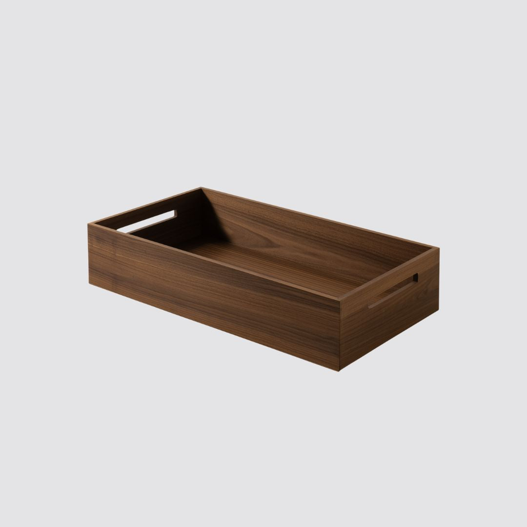 Luxury Room Service Tray | American Walnut | Various Sizes and Shapes