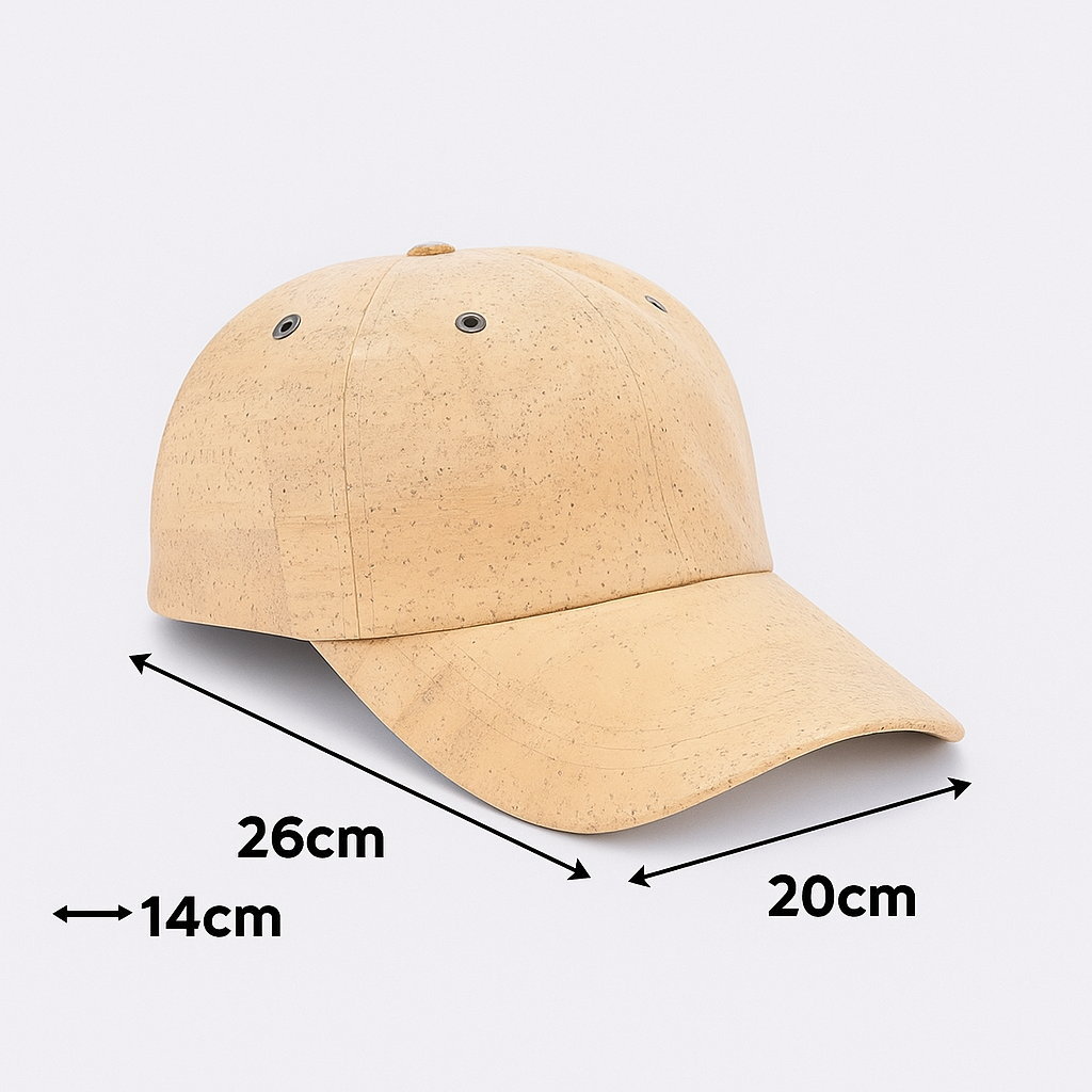 Eco-Friendly Cork Cap – Adjustable Fit