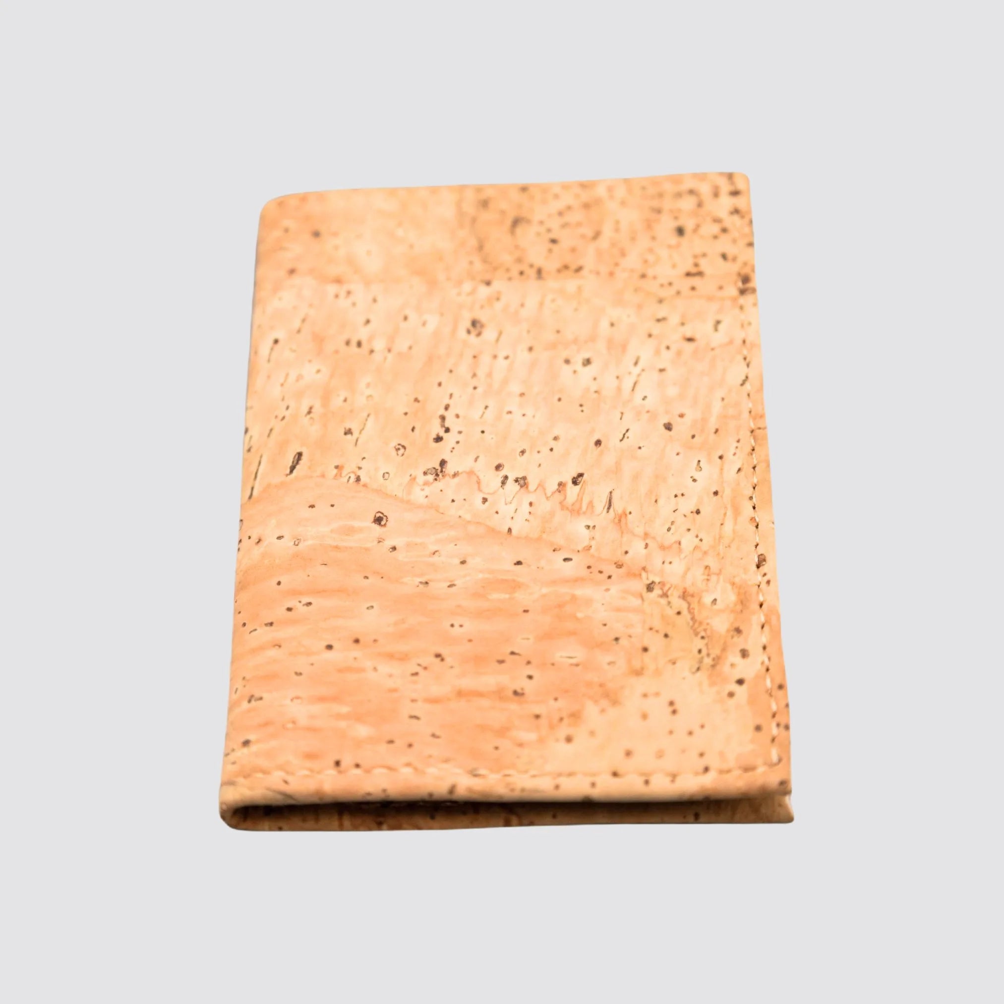 Sleek cork cardholder designed for everyday essentials with RFID protection.