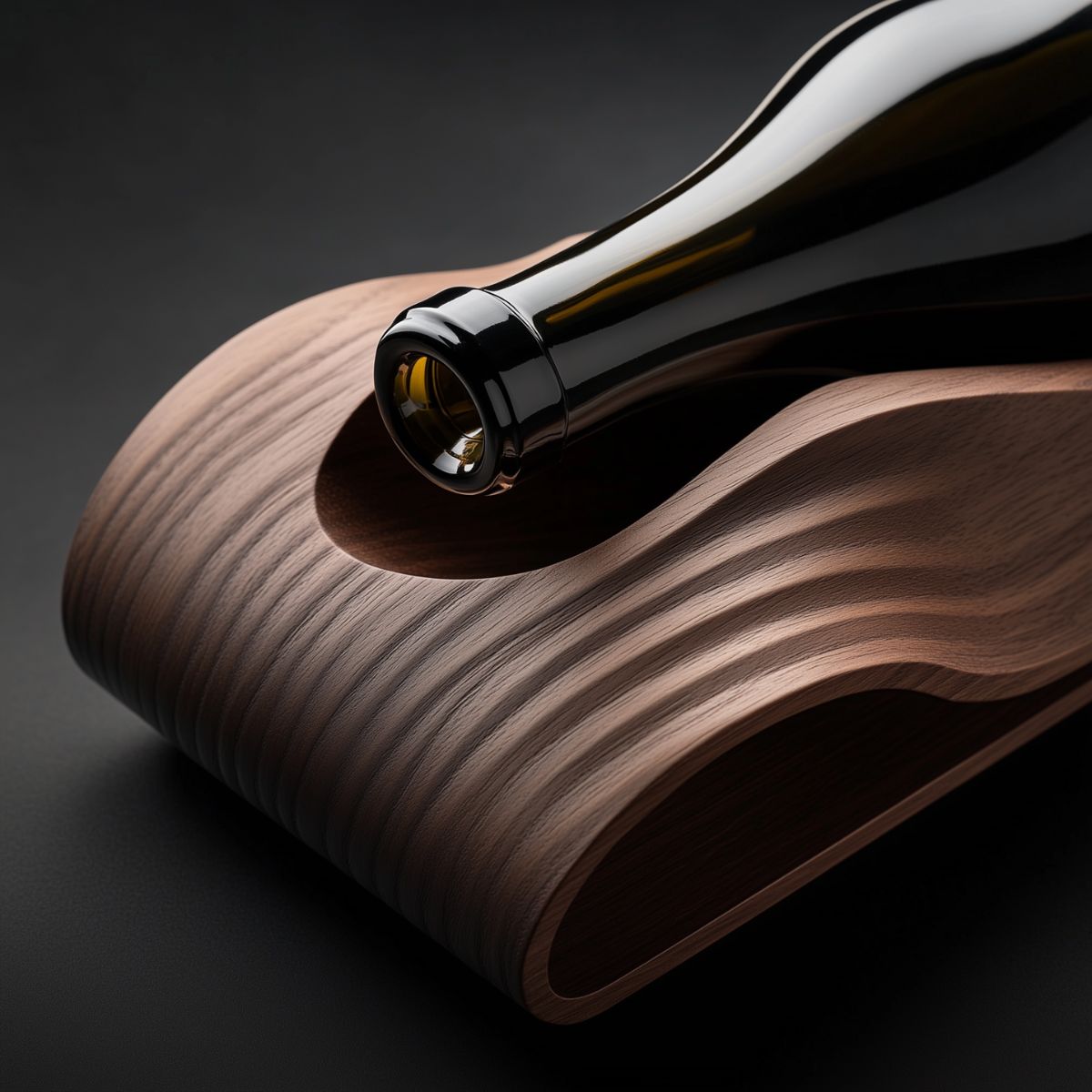 luxury amenities for hotels and restaurants on a dark background with a walnut wood tone